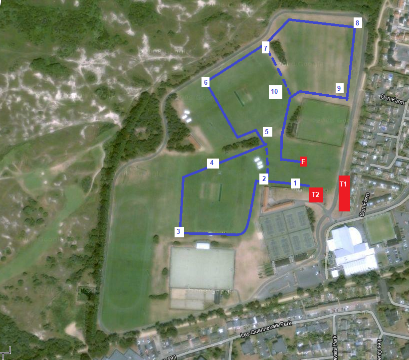 2023 Run Marshal Map